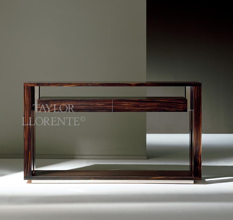 Luxury Macassar Ebony Furniture Taylor Lloe Co Macassar Ebony Console Table