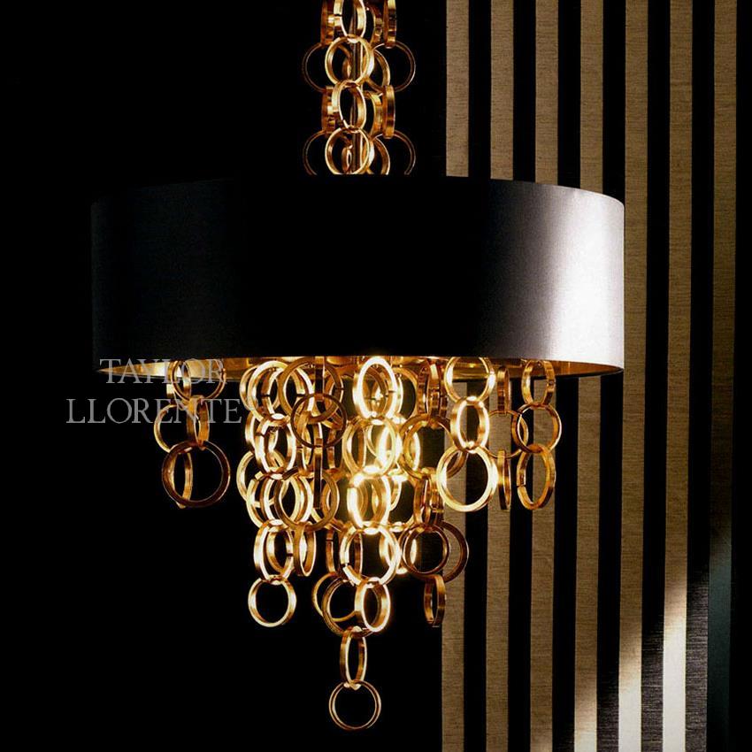 DESIGNER CHANDELIER GOLD RINGS Taylor Llorente
