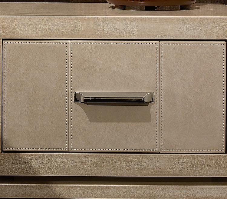 LEATHER CHEST OF DRAWERS TAYLOR LLORENTE FURNITURE