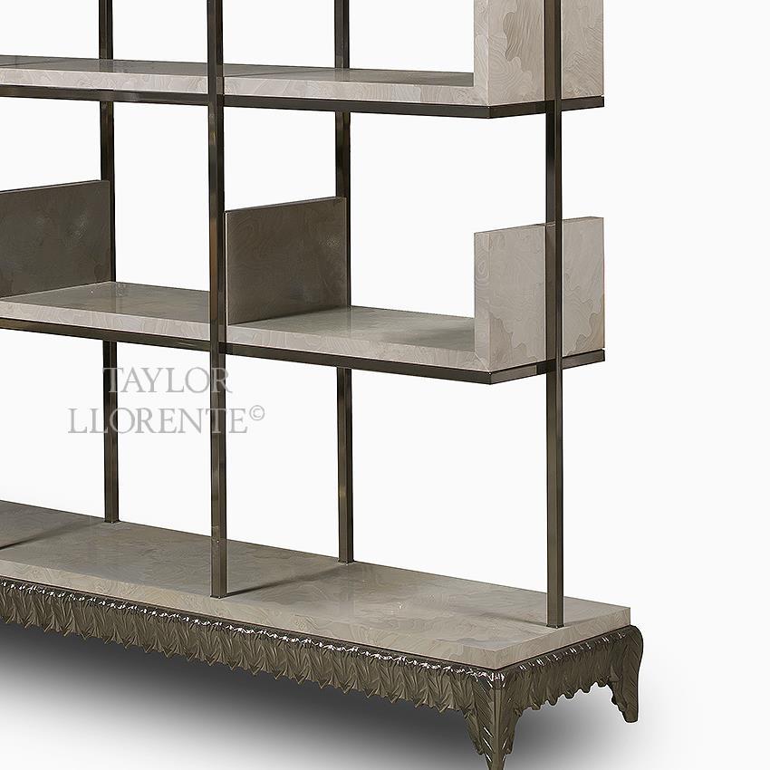RE1000 OPEN SHELF BOOKCASE DISPLAY TAYLOR LLORENTE FURNITURE