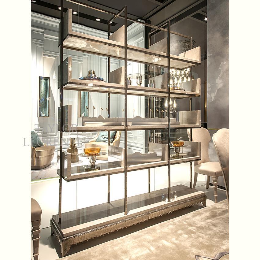 RE1000 OPEN SHELF BOOKCASE DISPLAY TAYLOR LLORENTE FURNITURE