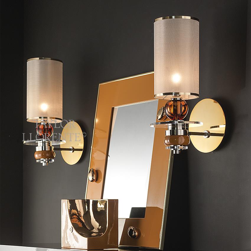LUXURY WALL LIGHTS Amber Crystal TAYLOR LLORENTE FURNITURE