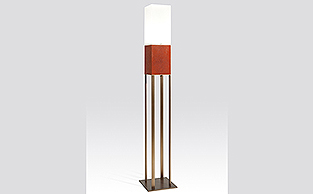 ARCHITECTURAL BRONZE FLOOR LAMP