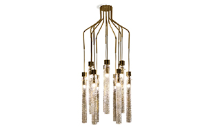 VENETIAN GLASS PENDANT CHANDELIER