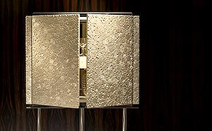 LUXURY COCKTAIL BAR CABINET WITH GOLD MOSAIC