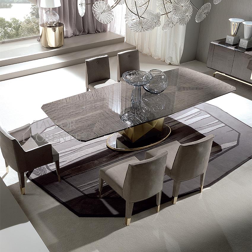 GOLD DINING TABLE - Luxury Dining Table Sets | TAYLOR LLORENTE FURNITURE