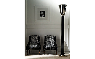 ART DECO FLOOR LAMP TORCHIERE