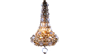 ARTISAN GLASS LENS CHANDELIER TMCH-8