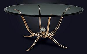 BRONZE SCULPTURAL DINING TABLE
