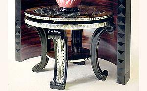 DESIGN INLAID HALL TABLE
