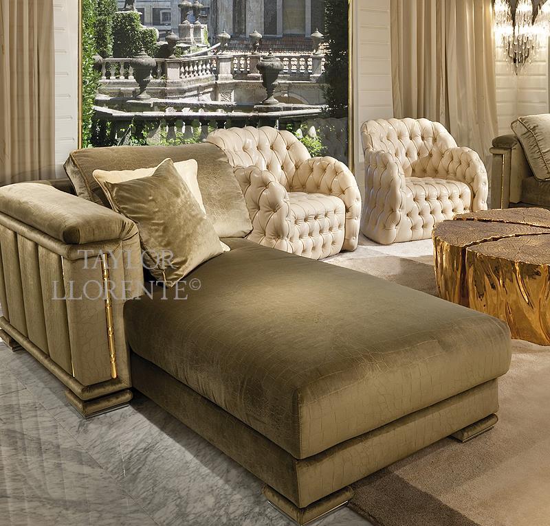 LUXURIOUS CHAISE LONGUE - Gold Bambo Design | TAYLOR ...