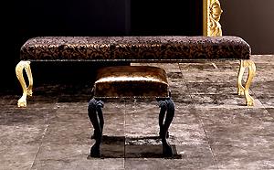 BENCH - 24 CARAT GOLD LEAF