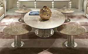 ARCHITECTURAL MURANO GLASS TABLE