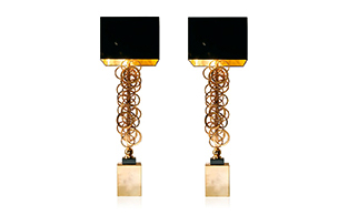 LUXURY RINGS TABLE LAMP