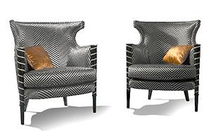TAILORED ‘SALON’ ARMCHAIR