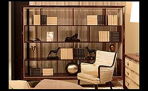LUXURY ROSEWOOD SHELVING DISPLAY