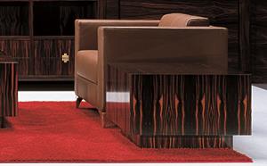 Macassar Ebony Cube Coffee table