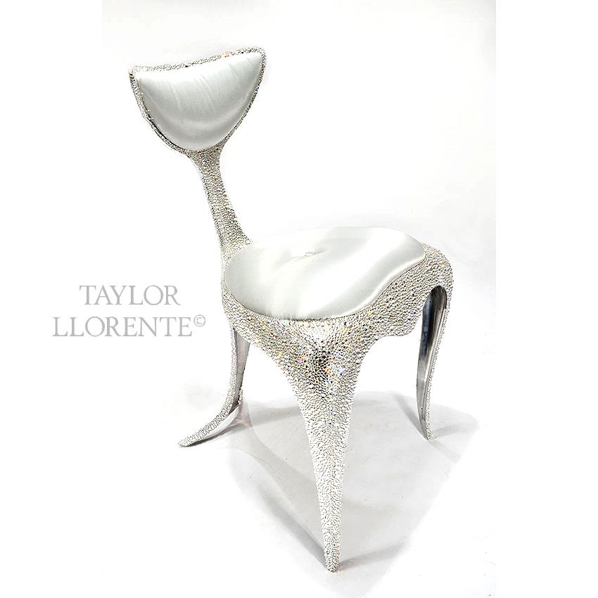 SWAROVSKI CRYSTAL CHAIRS Sculptural Design Chairs TAYLOR LLORENTE