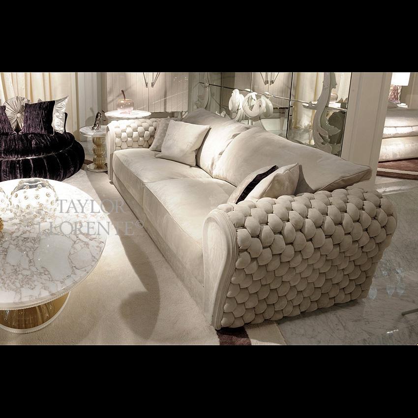Luxury Leather Sofa Woven, Luxury Italian Leather Furniture