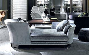 LUXURY ITALIAN DORMEUSE STYLE SOFA 