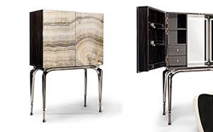 Architectural Marble Side Table Taylor Llorente Furniture