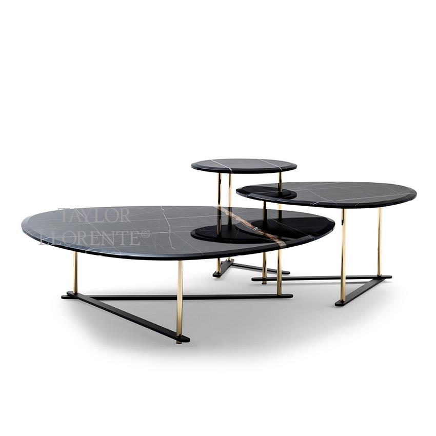 ARCHITECTURAL MARBLE COFFEE TABLE | TAYLOR LLORENTE FURNITURE