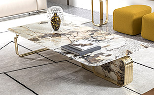 MARBLE COFFEE TABLE 