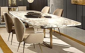 MARBLE DINING TABLE  - ARCHITECTURAL DESIGNER