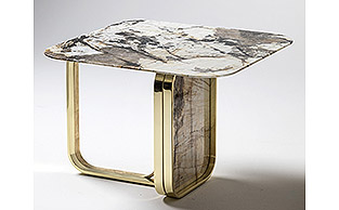 MARBLE SIDE TABLE 