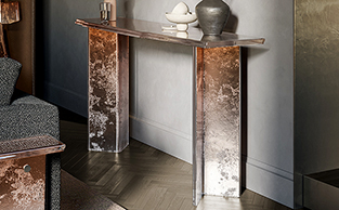 MURANO GLASS FUSION CONSOLE