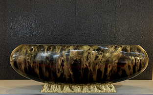 SCULPTURAL GALLERY ARTISAN RECEPTION DESK