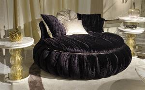 CIRCULAR CHAISE LONGUE 