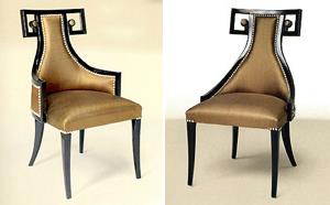 NEOCLASSICAL DINING ARMCHAIR