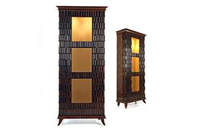 LUXURY ROSEWOOD DISPLAY CABINET