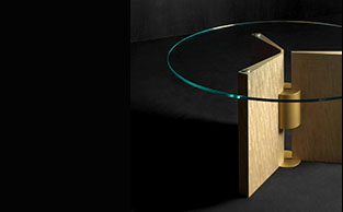 Architectural Designer Round Dining Table