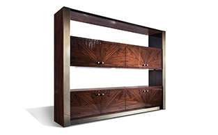 ROSEWOOD DISPLAY UNIT