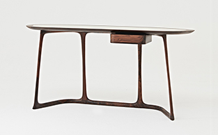 ARTISAN GALLERY ZIRICOTE WOOD DESK